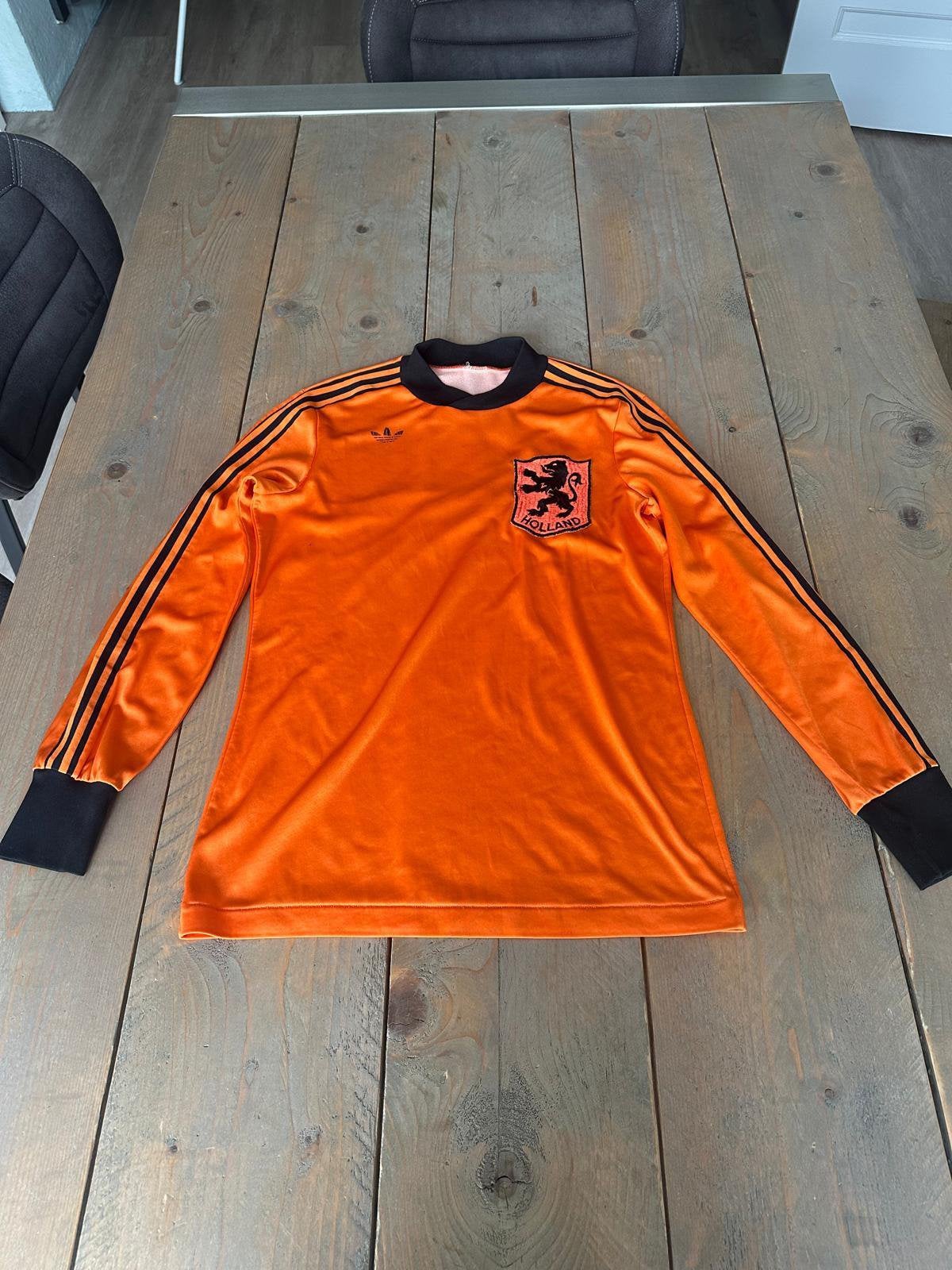 Nederlands elftal shirt 1978-1980, Oranje, Ophalen of Verzenden, Voetbal, Gedragen