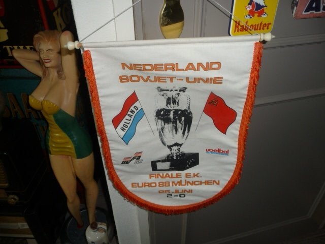 vaantje voetbal nederland finale ek 88, Ophalen of Verzenden, Gebruikt, Buitenlandse clubs, Vaantje of Sjaal