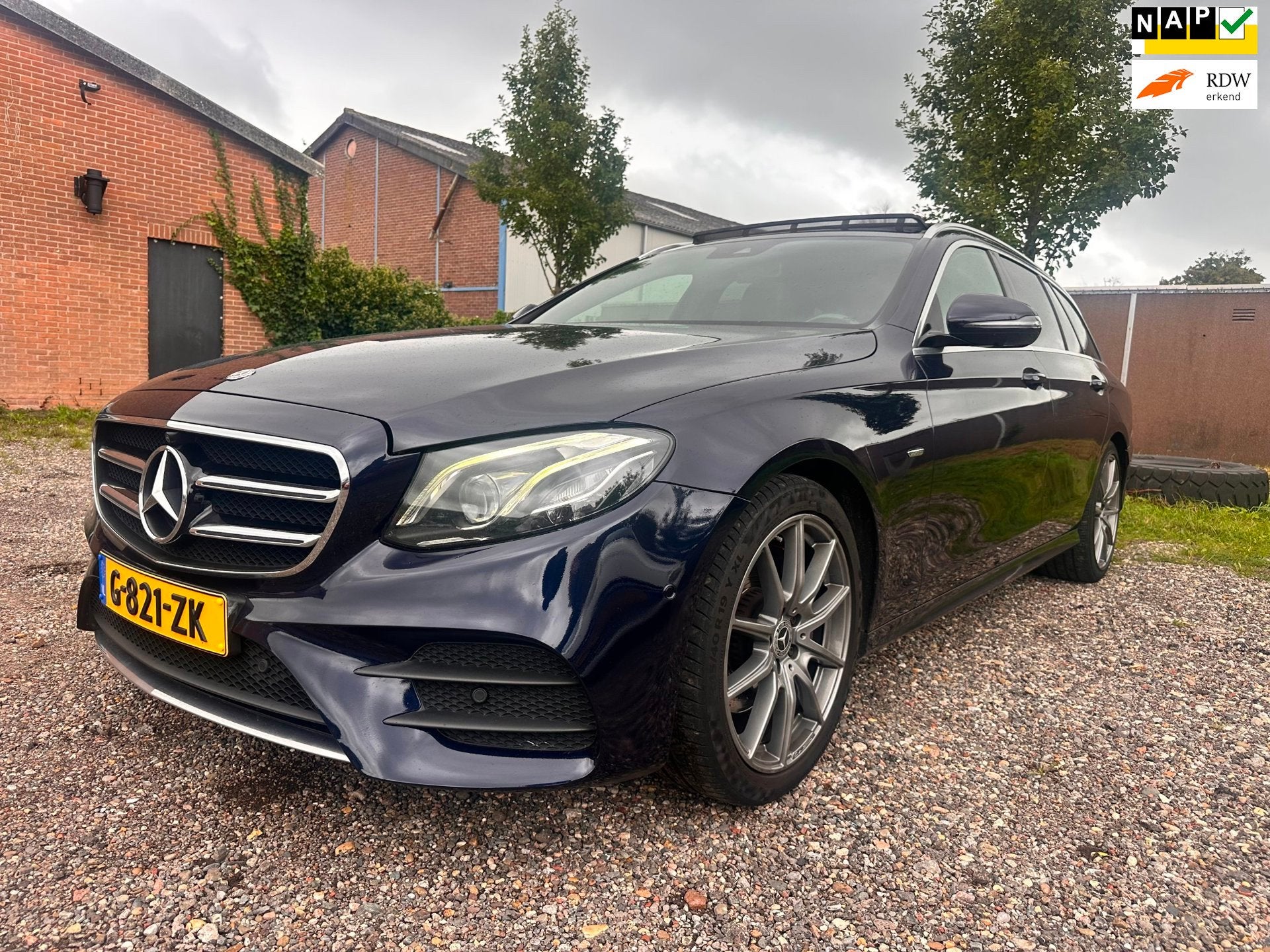 Mercedes-Benz E-klasse Estate 220 d Business Solution Sport, Achterwielaandrijving, Gebruikt, Euro 6, Blauw