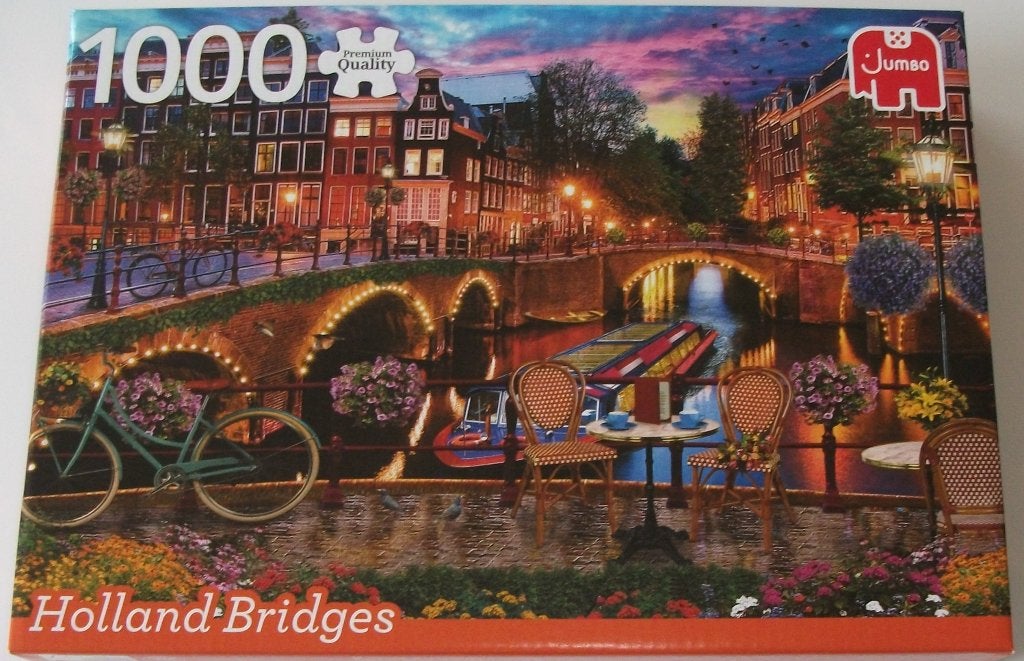 Puzzel *** HOLLAND BRIDGES *** 1000 stukjes Jumbo *NIEUW*, Ophalen of Verzenden, 500 t/m 1500 stukjes, Nieuw, Legpuzzel