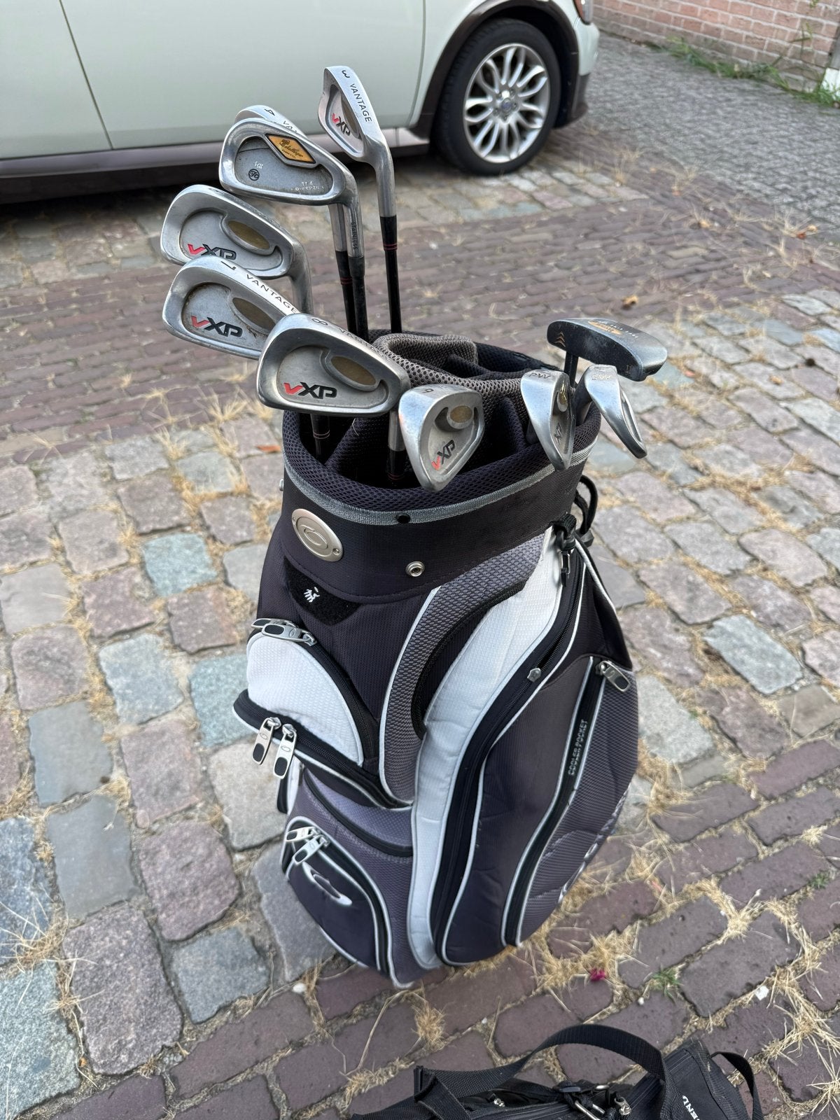 Complete golfset met tas en trolley - Gebruikt, Ophalen, Gebruikt, Set, Overige merken