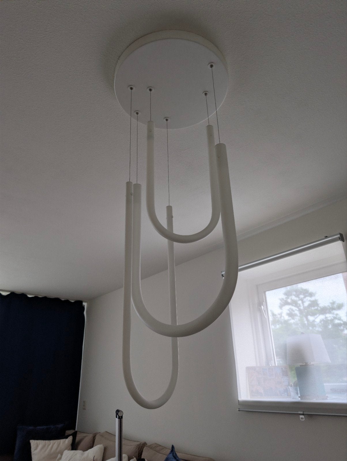 IKEA VARMBLIXT / Plafondlamp, Ophalen, Zo goed als nieuw, Minder dan 50 cm