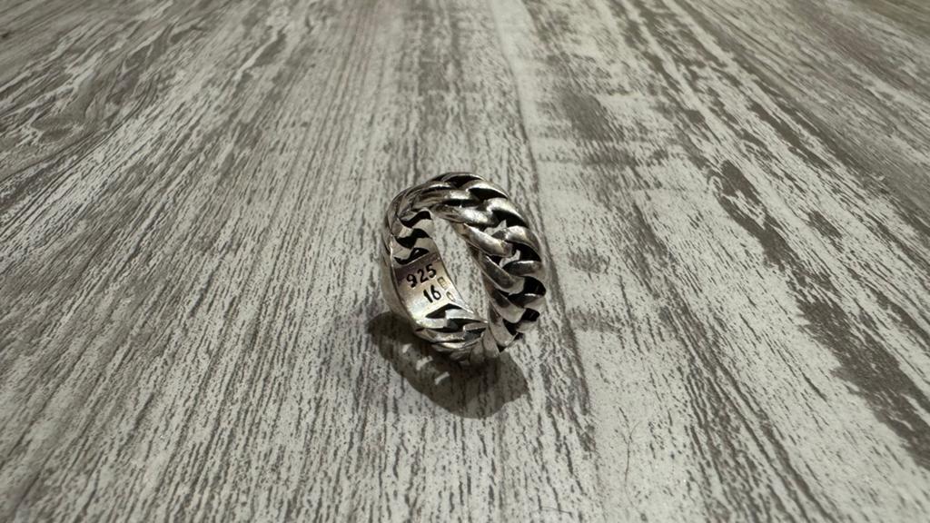 Buddha to Buddha ring maat 16 (zilver), Sieraden, Tassen en Uiterlijk, Ringen, Ophalen, Dame of Heer, Zilver, Kleiner dan 17