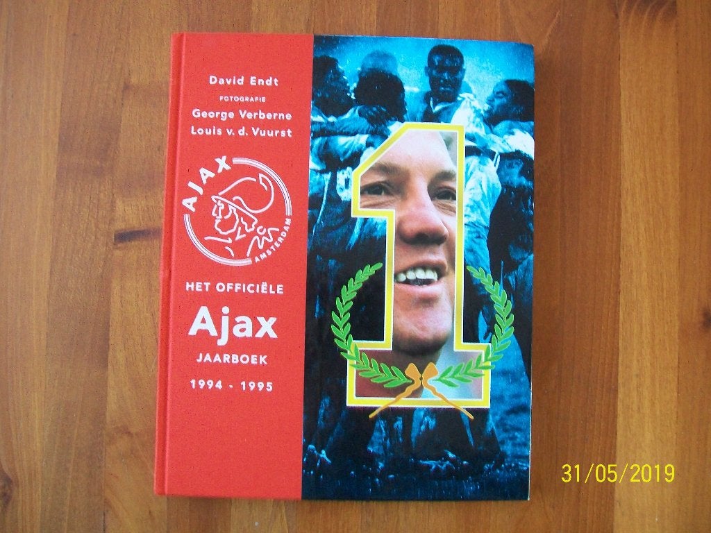 Ajax Jaarboek 1994 - 1995, Verzamelen, Verzenden, Zo goed als nieuw, Ajax, Boek of Tijdschrift