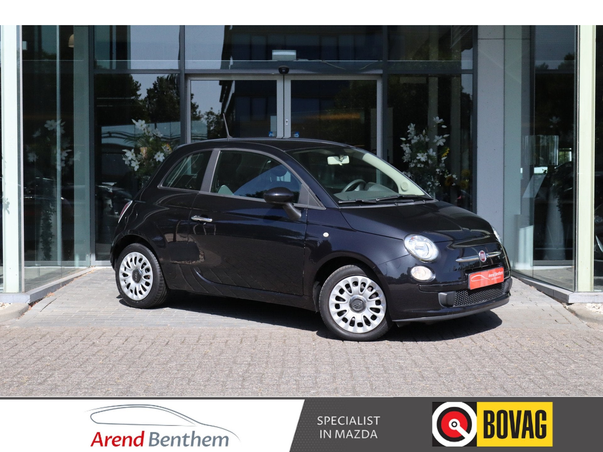 Fiat 500 1.0 TwinAir Pop Airco / CV / Audio / Elek-pakket, Voorwielaandrijving, Gebruikt, Euro 6, 840 kg