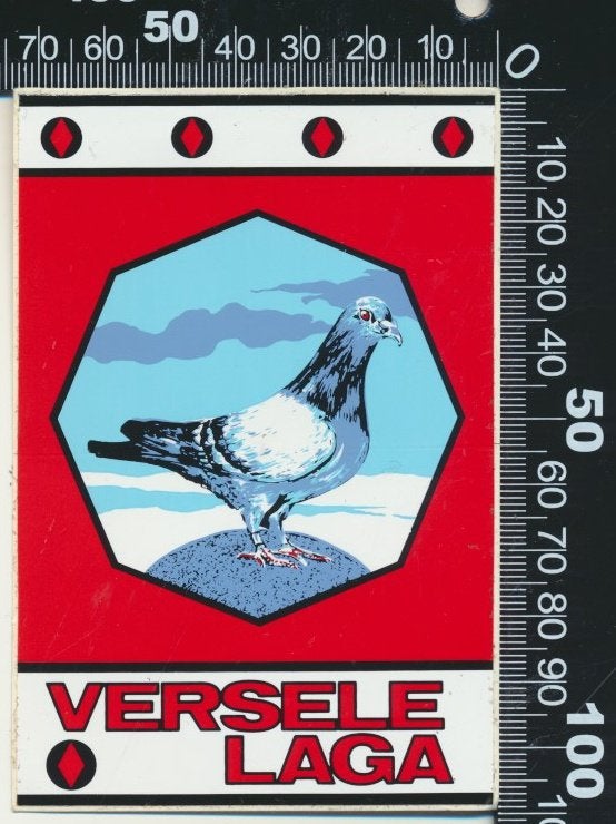 Sticker: Versele Laga (3), Ophalen of Verzenden, Zo goed als nieuw, Bedrijf of Vereniging