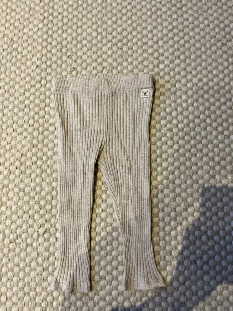 Rib legging Mango maat 80, Kinderen en Baby's, Babykleding | Overige, Ophalen of Verzenden, Zo goed als nieuw, Meisje