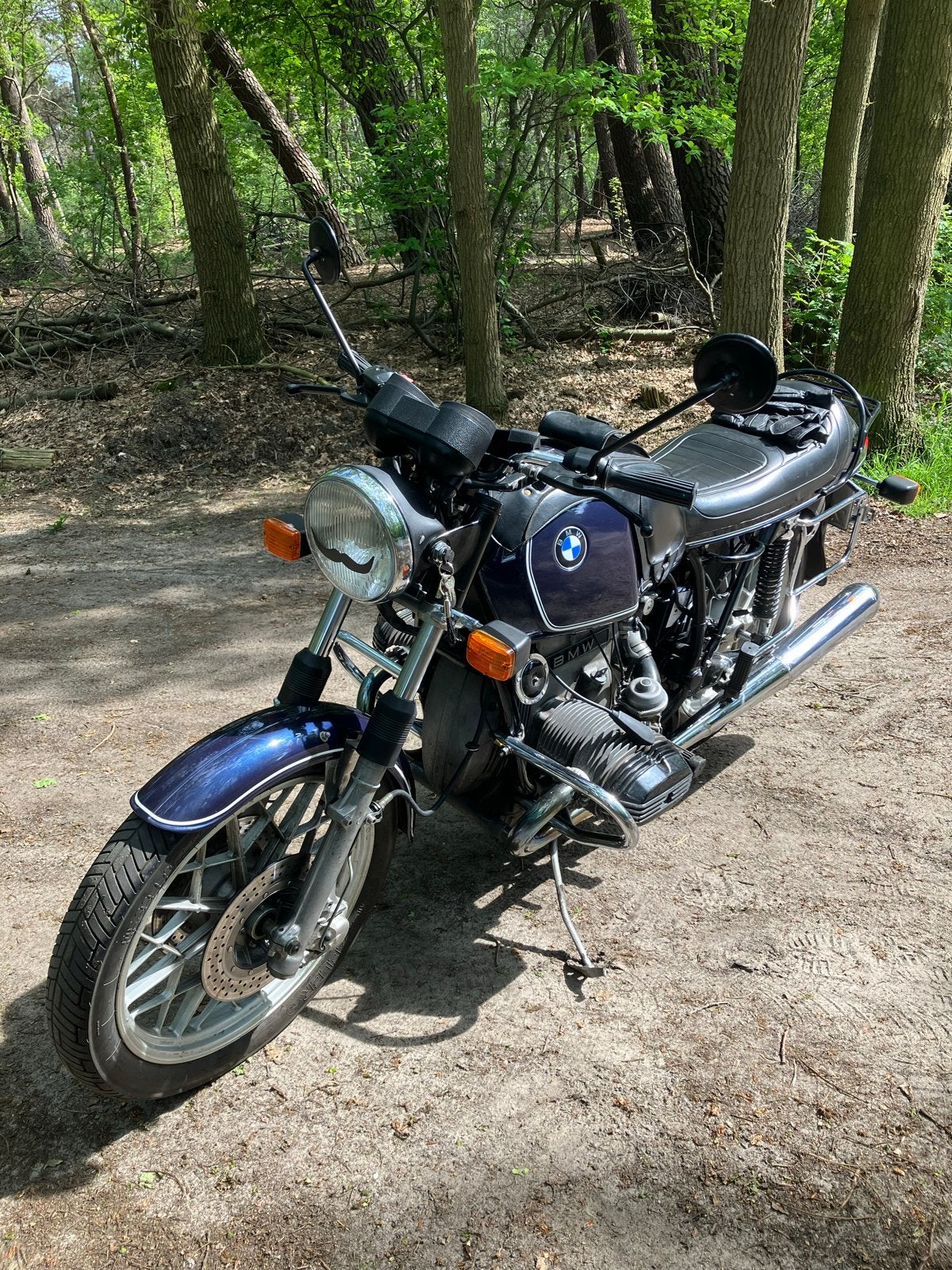 BMW R80/7 uit 1980 - Klassieke Toermotor, Motoren, Cardan-aandrijving, 2 cilinders, Motorrijbewijs A, Gebruikt