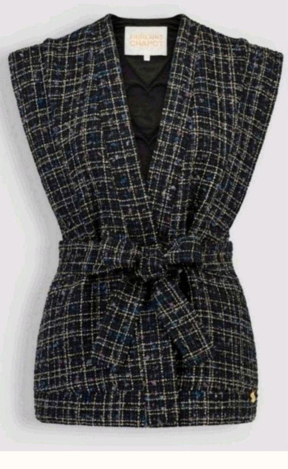 Fabienne Chapot Lionel gilet maat 34-36 *nieuw *, Kleding | Dames, Bodywarmers, Fabienne Chapot, Ophalen of Verzenden, Nieuw, Zwart
