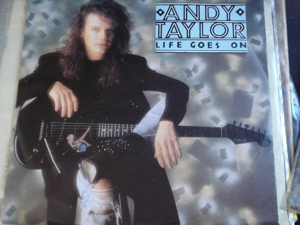 Andy Taylor: Life goes on / I might lie, 7 inch, Zo goed als nieuw, Pop, Single