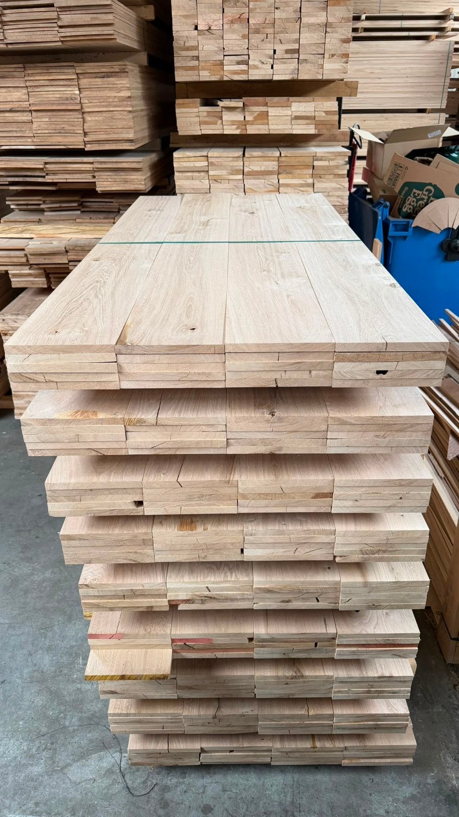 Eiken planken 200x23x20 mm - €35 per stuk, Doe-het-zelf en Verbouw, Hout en Planken, Minder dan 25 mm, Eiken, Nieuw, Ophalen of Verzenden