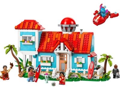 Lego Lilo en Stitch strandhuis (43268), Ophalen of Verzenden, Nieuw, Complete set, Lego