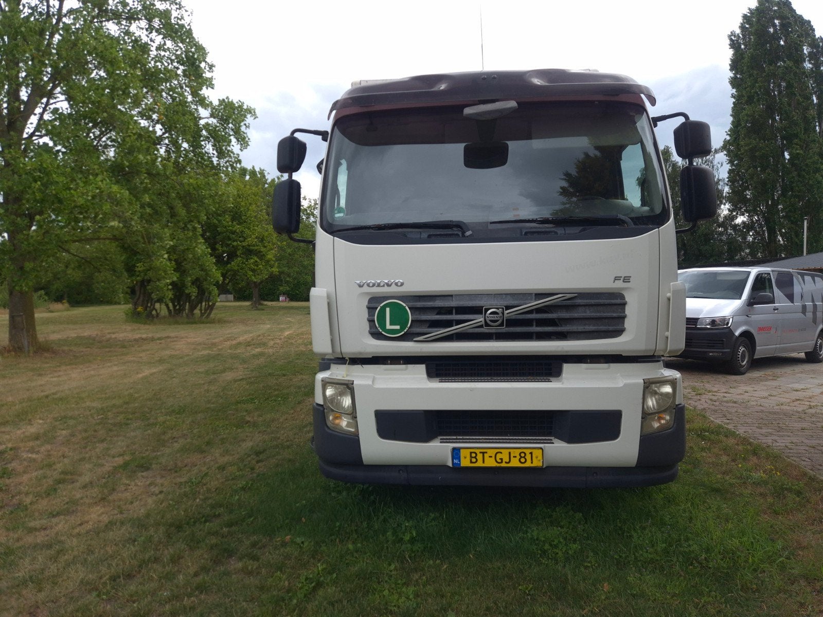 Volvo FE 2007 vrachtwagen, Auto's, Vrachtwagens, Particulier, Volvo, Diesel, Euro 5, Handgeschakeld, Wit, Overige kleuren, Stof