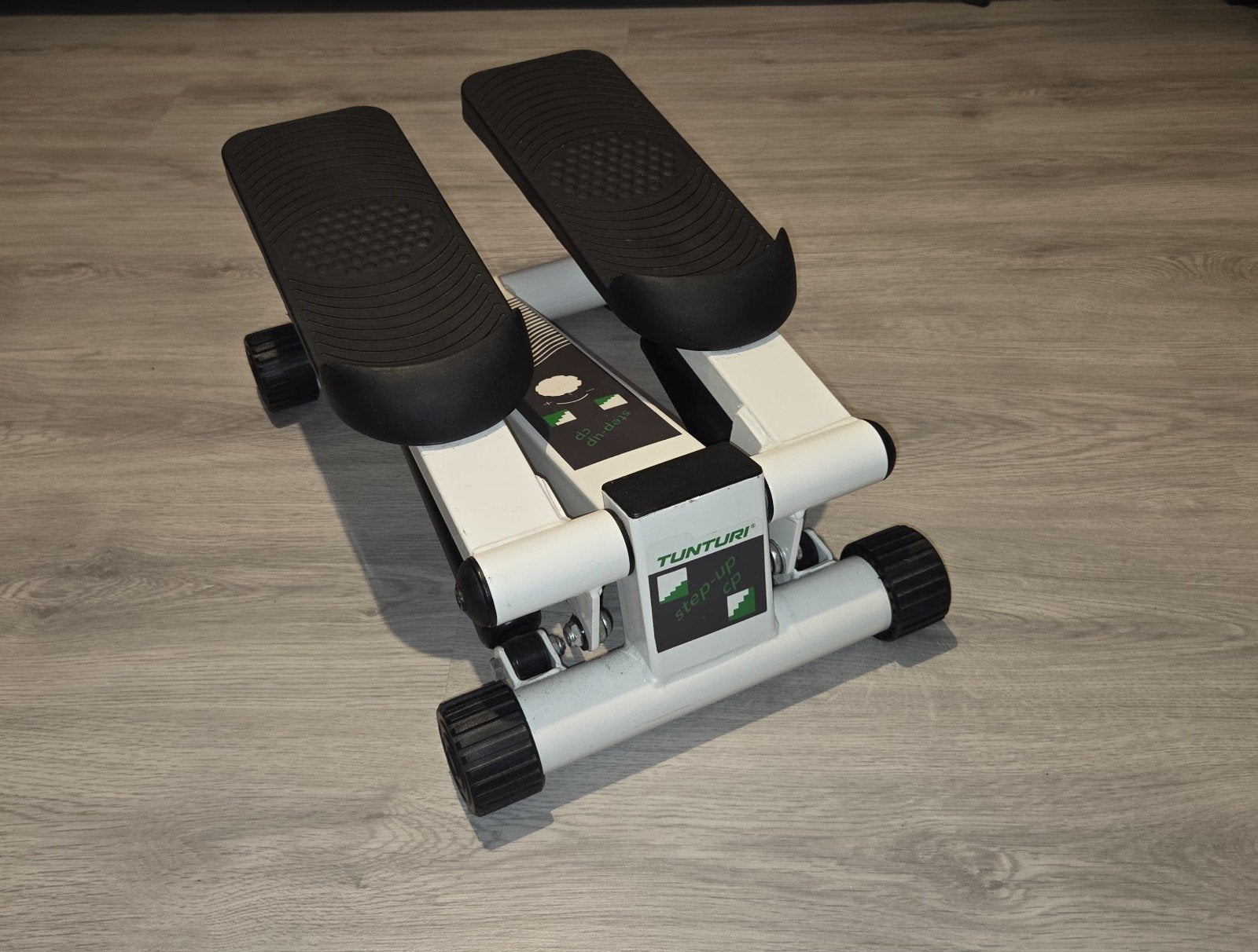 Compact TUNTUR Stepper Fitness Trainingsapparaat, Sport en Fitness, Ophalen, Gebruikt, Stepapparaat, Metaal
