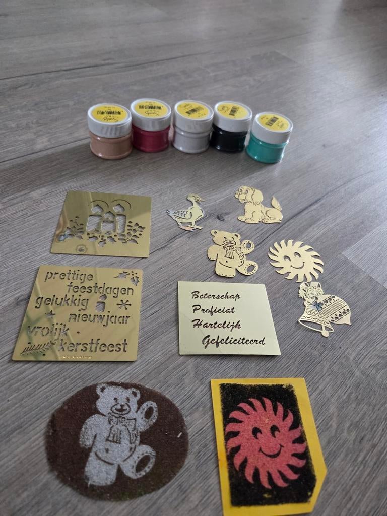 Sandy Art  (zand strooien), Hobby en Vrije tijd, Ophalen of Verzenden