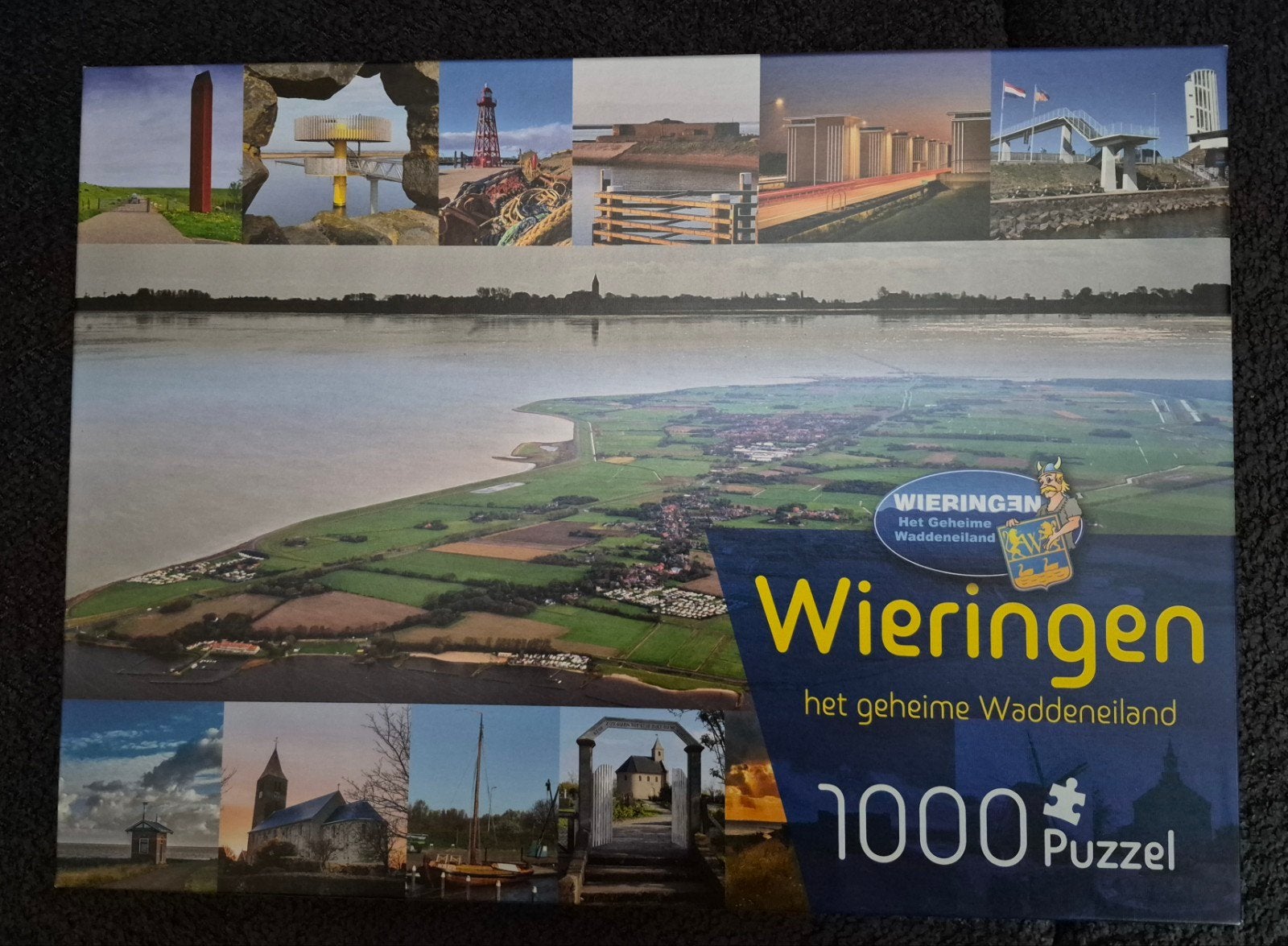 Puzzel Wieringen 1000 stukjes - Nieuwstaat, compleet, Ophalen of Verzenden, 500 t/m 1500 stukjes, Nieuw, Legpuzzel