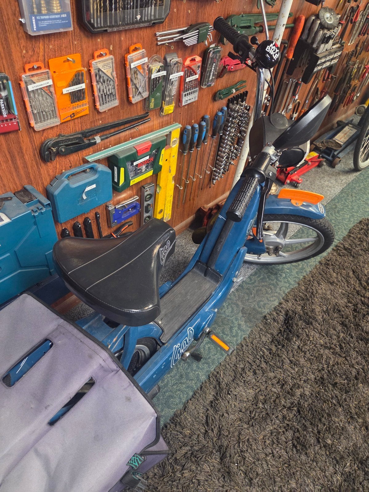 Blauwe Piaggio Ciao Snorscooter - Goede Staat, Ophalen of Verzenden, Gebruikt, Overige typen, Piaggio
