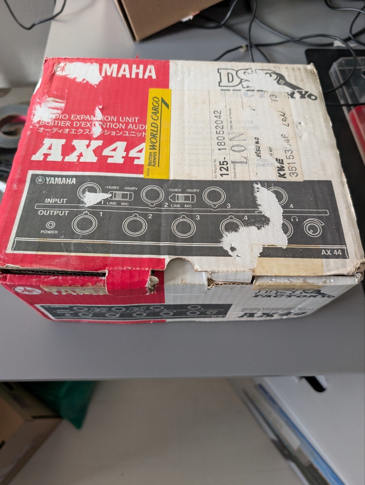 Yamaha AX44 Audio Expansion Unit, Ophalen, Gebruikt