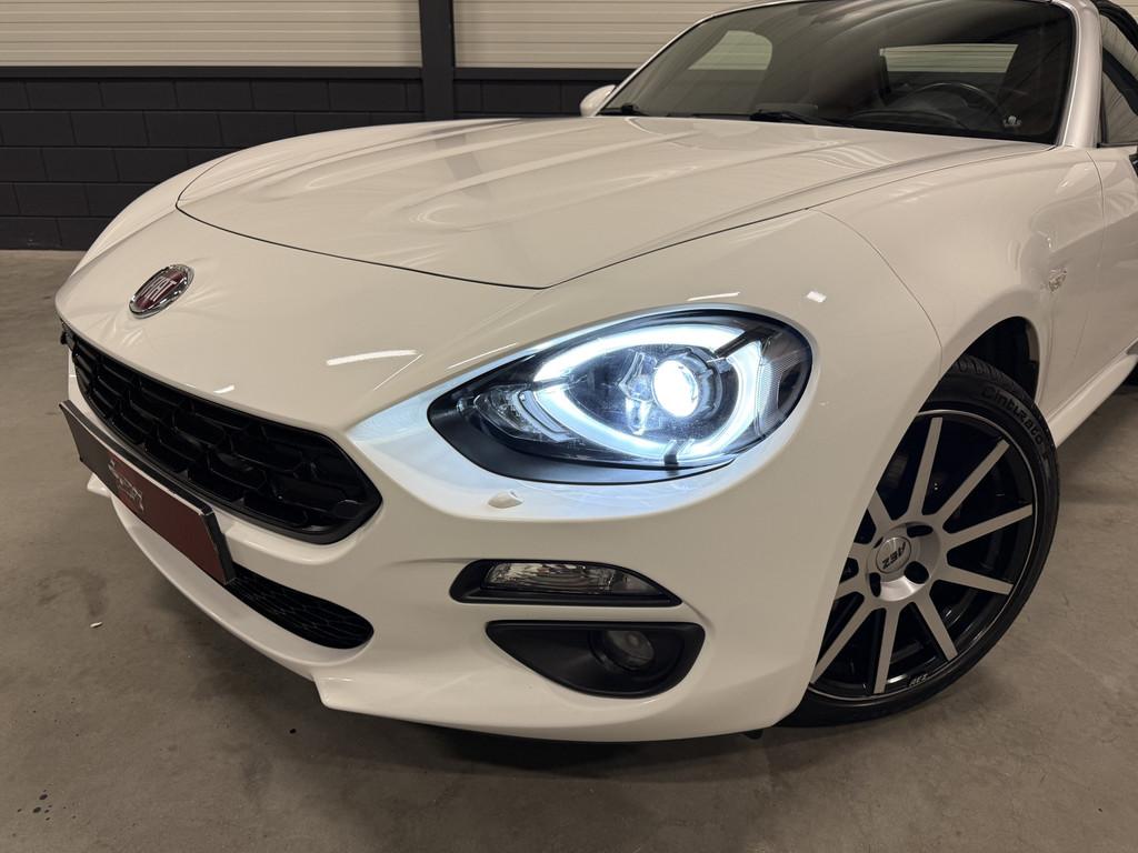Fiat 124 Spider 1.4 MultiAir Turbo Lusso LED/LEER/BOSE/CAMER, Auto's, 1025 kg, Achterwielaandrijving, Gebruikt, Euro 6