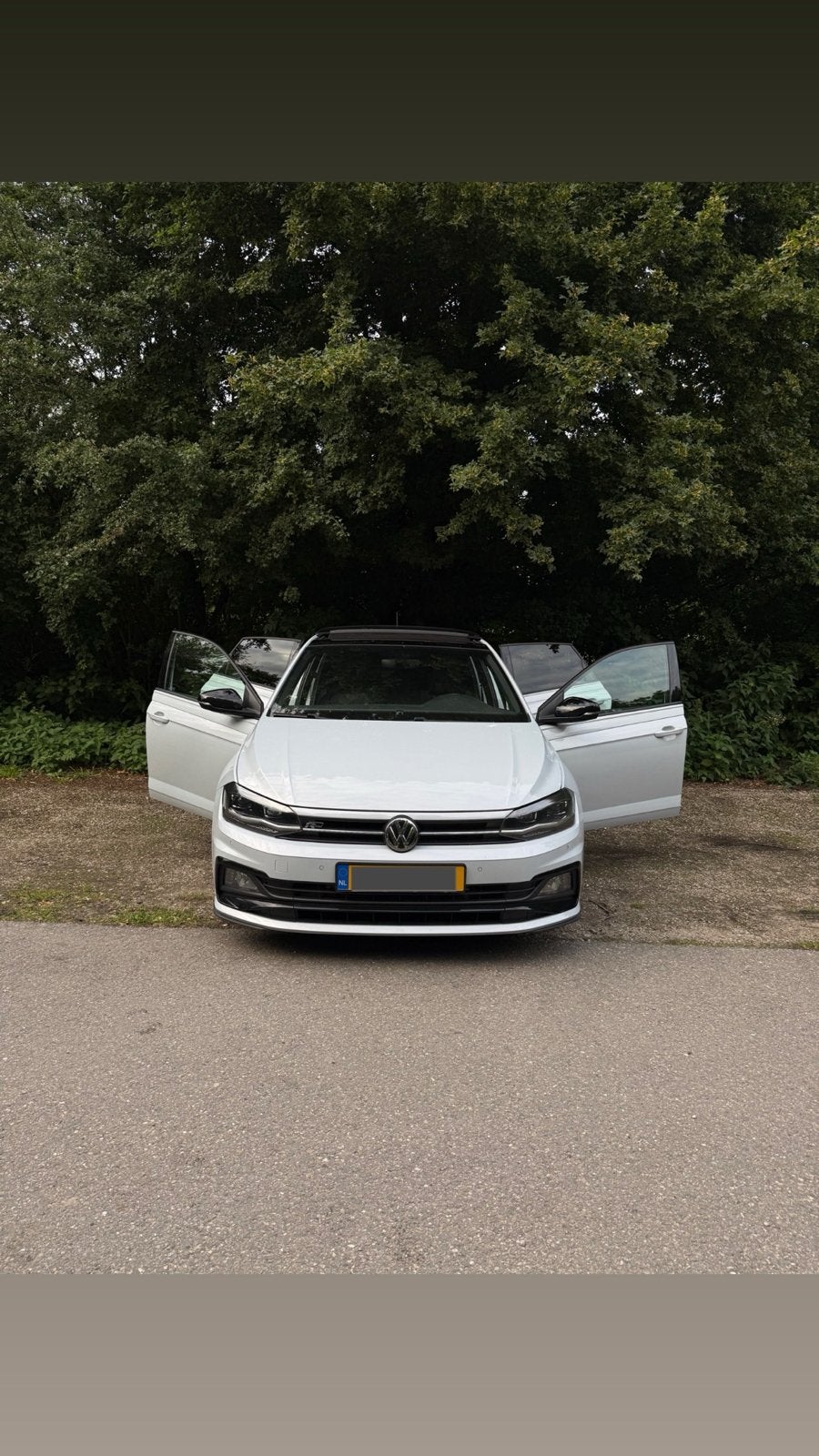 Volkswagen Polo 1.0 TSI 95PK 3x R line 2020, Voorwielaandrijving, 95 pk, 1055 kg, Origineel Nederlands
