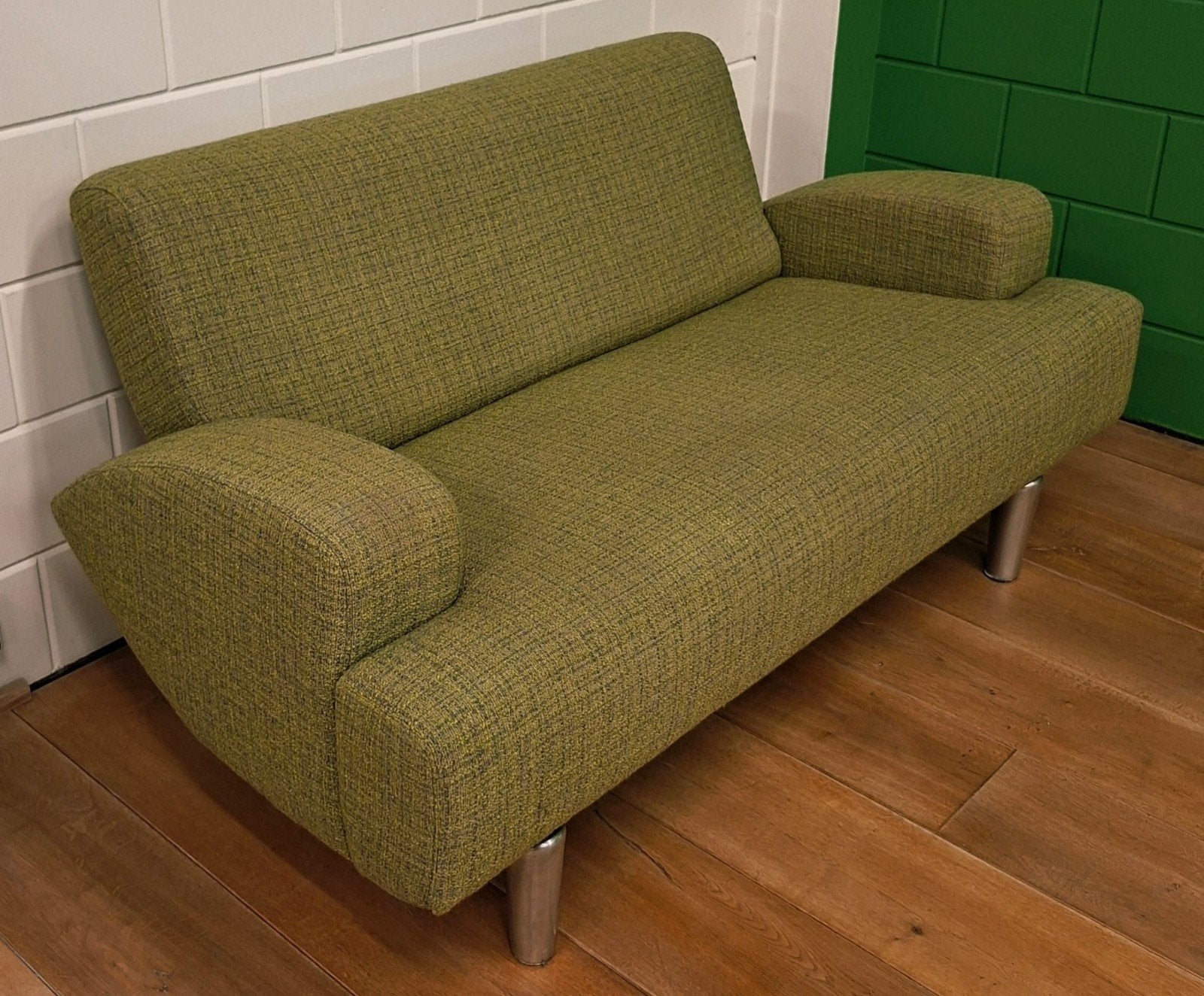 2 Leolux Wizard 2-zits banken, Vintage, Design,  Midcentury, Vintage Design Leolux, 150 tot 200 cm, Tweepersoons, 75 tot 100 cm