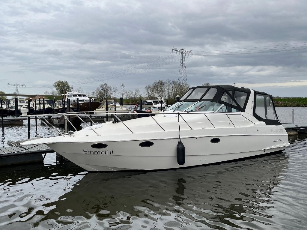 Chris Craft Crowne 322 diesel sportcruiser, Watersport en Boten, Motorboten en Motorjachten, Overige merken, Gebruikt, 11 m, 230 pk