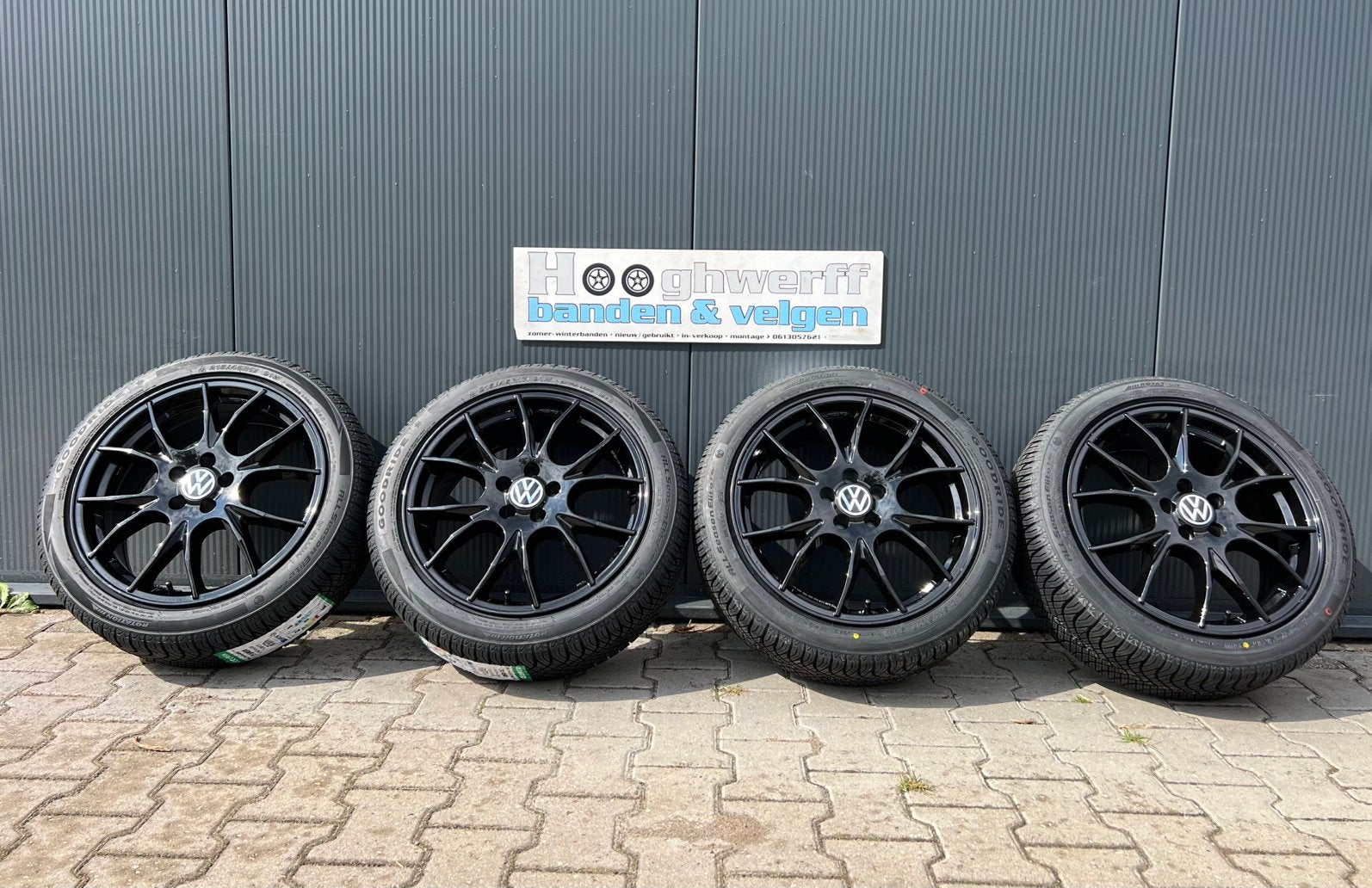 17 inch velgen 5x100 Volkswagen Polo Seat Ibiza Skoda Fabia, Hooghwerff banden & velgen, 215 mm, Jacob Lemairestraat 26, Banden en Velgen