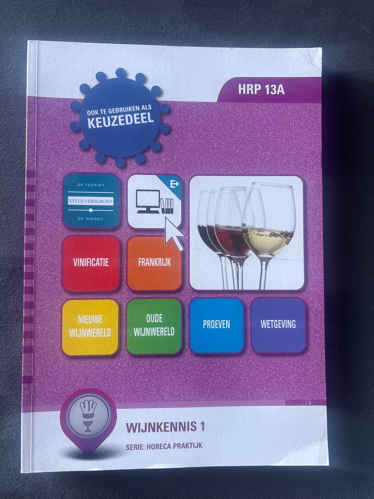 Wijnkennis 1 - Horeca Praktijk (HRP 13A), Ophalen, Zo goed als nieuw, MBO