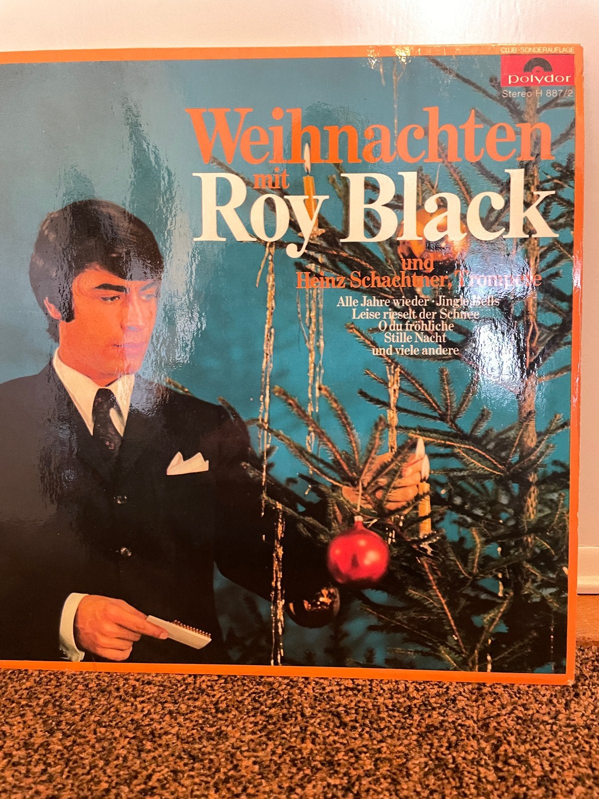 Roy Black - Weihnachten mit Roy Black LP (1968), Cd's en Dvd's, Ophalen of Verzenden, Gebruikt, 12 inch, LP