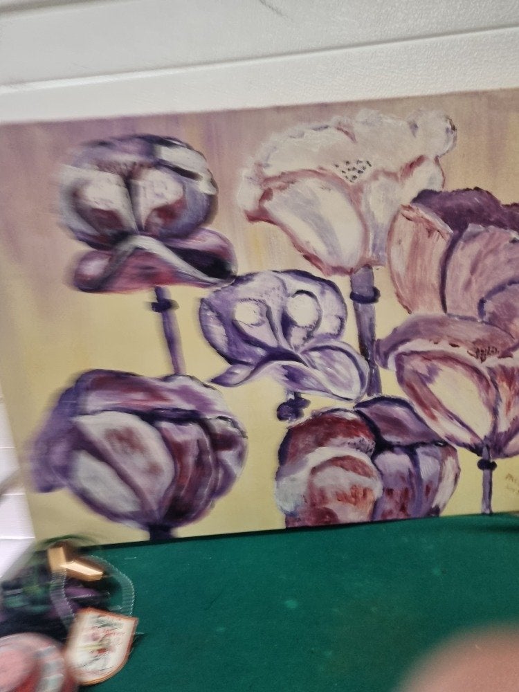 schilderij pioenrozen mb 2005, Ophalen of Verzenden, 'T Olde Gre-j, Info@toldegrej.nl, Endepoelstraat 20f Didam