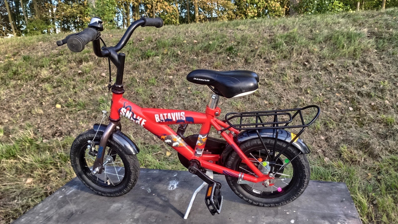 Toe aan eerste fietsje ?, Ophalen, Minder dan 14 inch