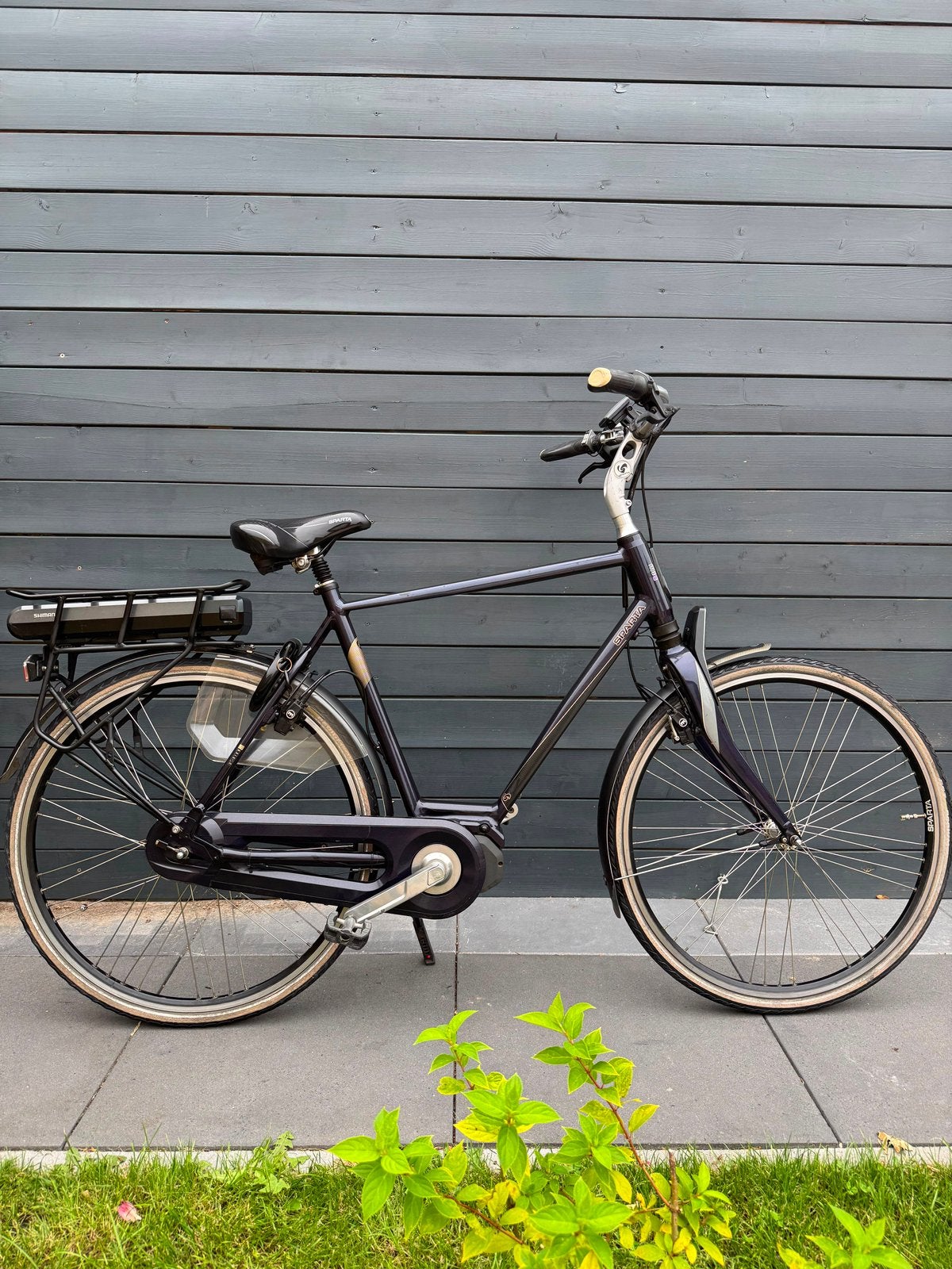 Sparta M8S Elektrische fiets Middenmotor Herenfiets shimano, Ophalen, Sparta, Zo goed als nieuw, 50 km per accu of meer