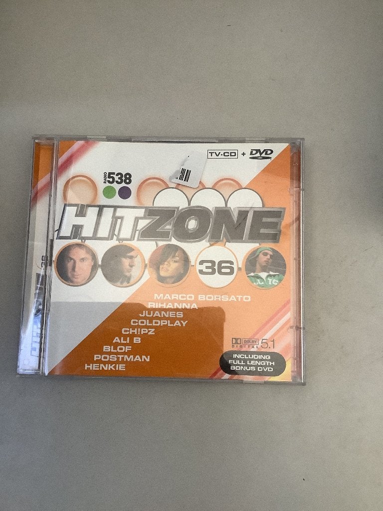 Hitzone 36 (1 cd+ 1 dvd), Cd's en Dvd's, Cd's | Verzamelalbums, Ophalen of Verzenden, Zo goed als nieuw