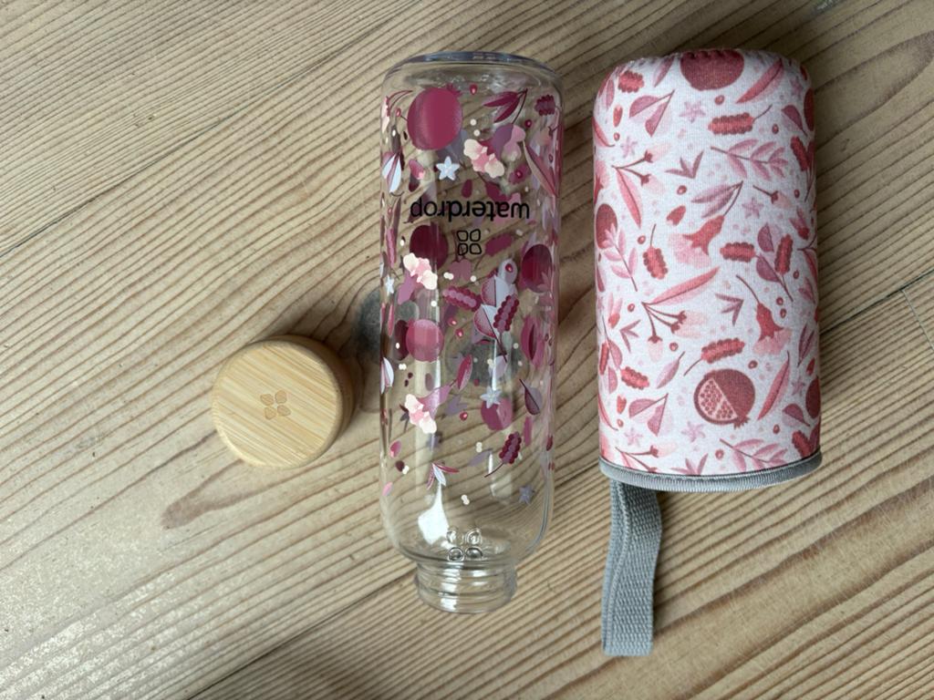 Waterdrop waterfles met hoes (nieuw!), Ophalen, Nieuw