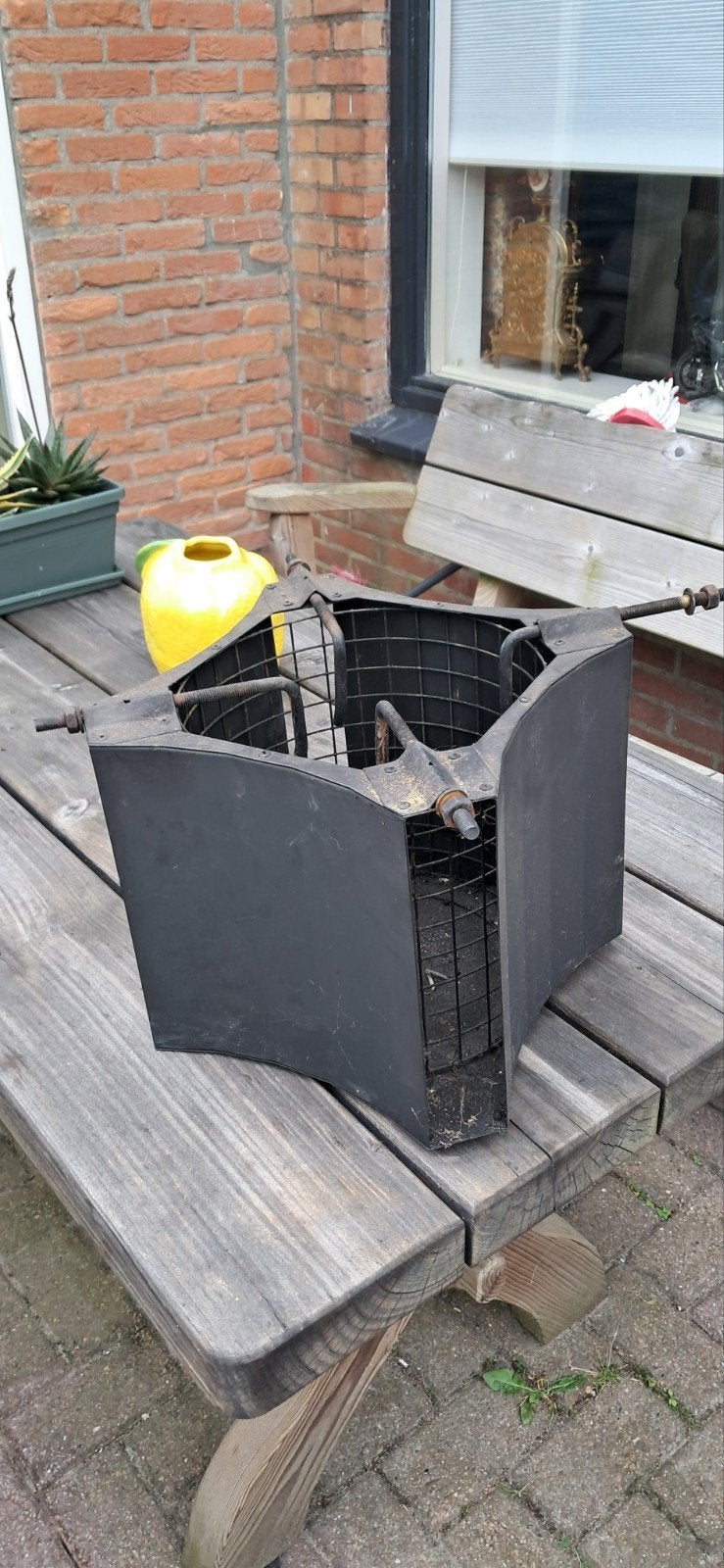Schoorsteen eind kap, Ophalen of Verzenden, Gebruikt