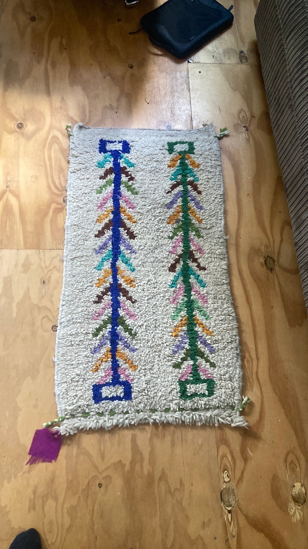 Mooi berber kleedje, Ophalen of Verzenden, Zo goed als nieuw, Rechthoekig, 50 tot 100 cm