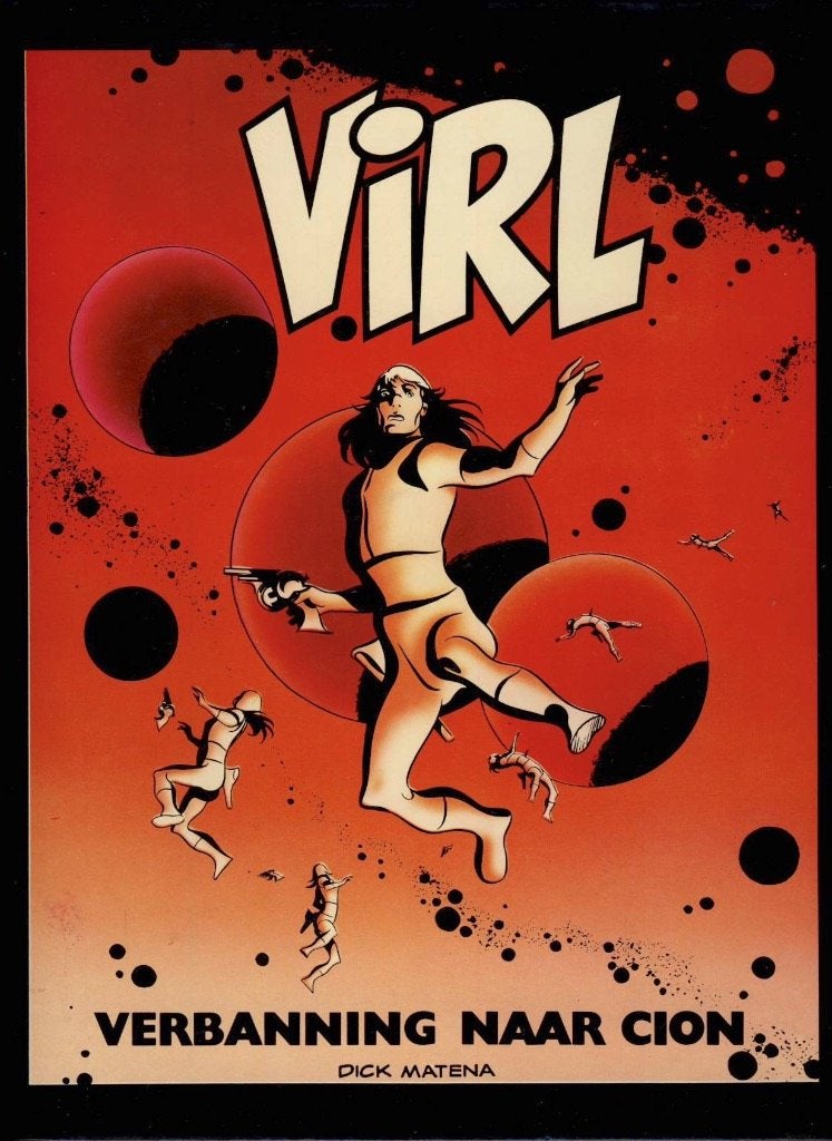 Virl - Verbanning naar Cion, Gelezen, Eén stripboek, Ophalen of Verzenden, Dick Matena