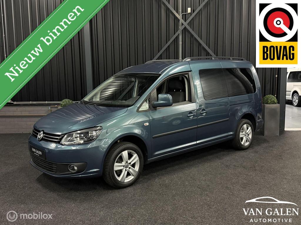 Volkswagen Caddy Maxi 1.2 TSI Highline Airco|Cruise|Trekhaak, Auto's, Voorwielaandrijving, 12 maanden, 15 km/l, Gebruikt
