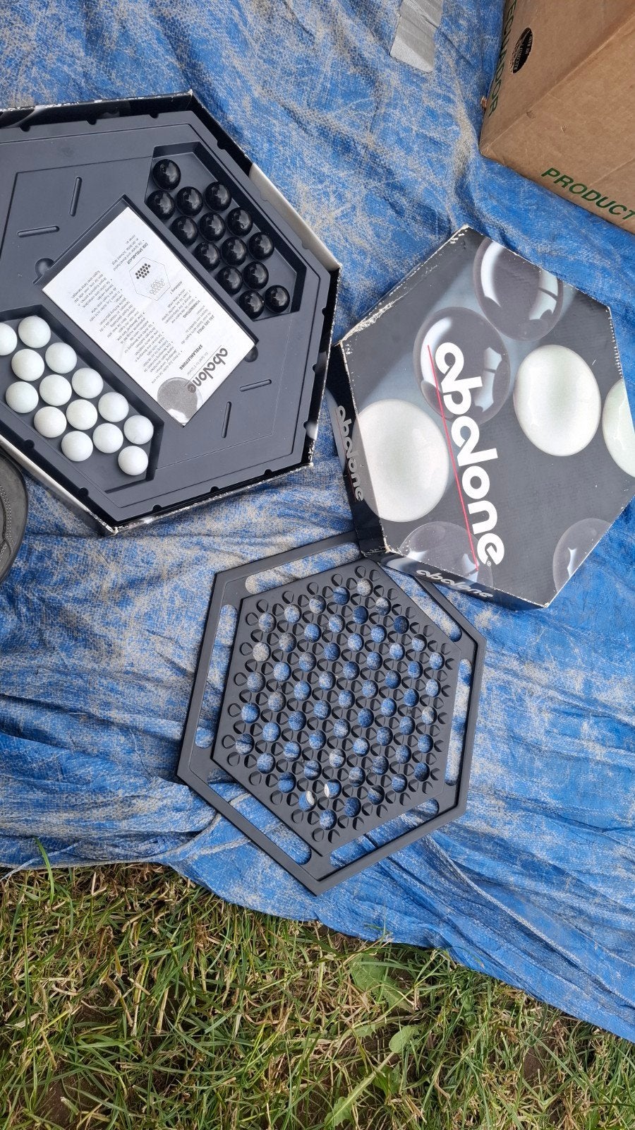 Abalone, Een of twee spelers, Ophalen of Verzenden, Gebruikt, Parker