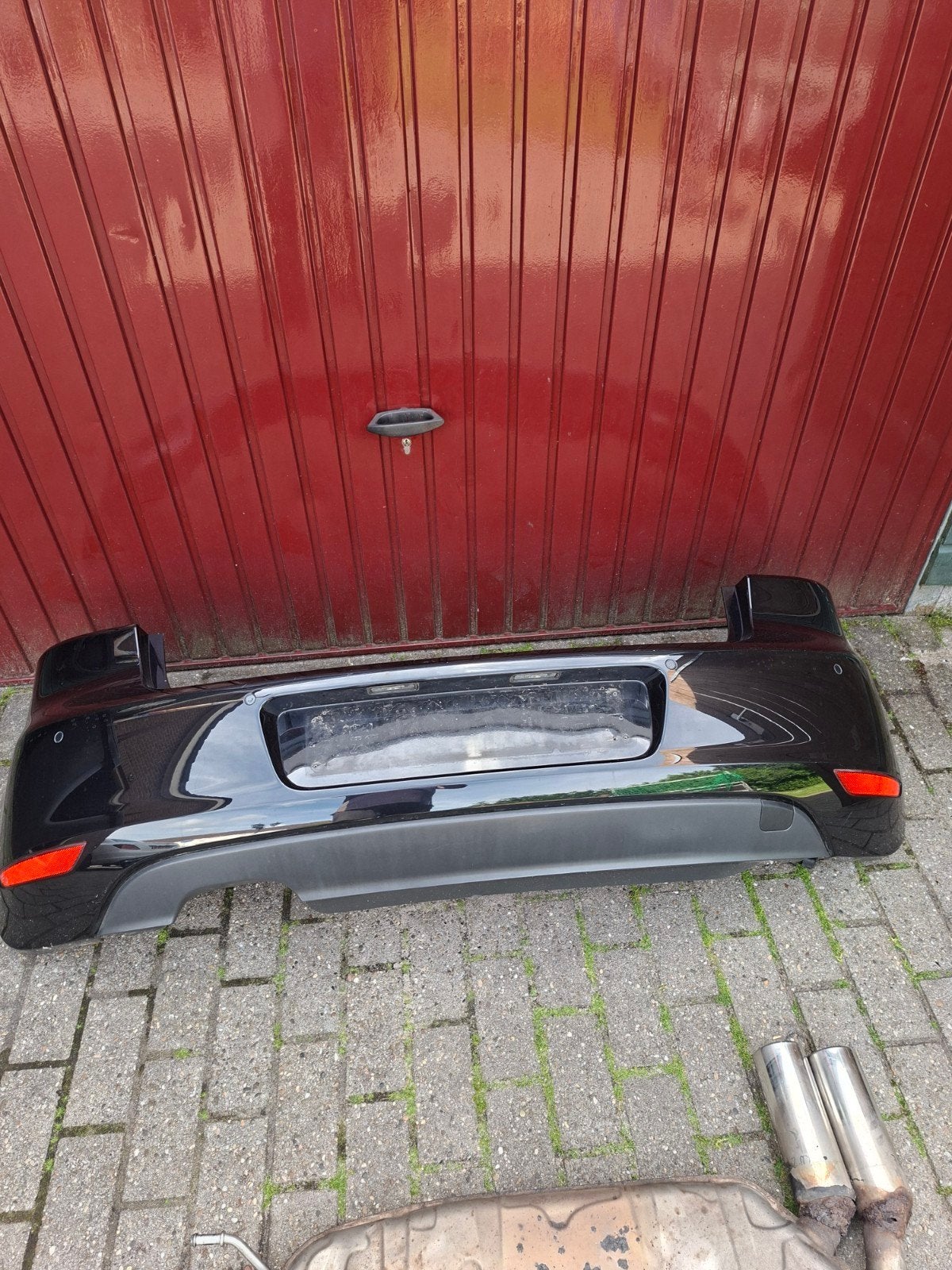 Achterbumper VW Golf 6 - Zwart, Auto-onderdelen, Ophalen, Gebruikt, Volkswagen, Achter