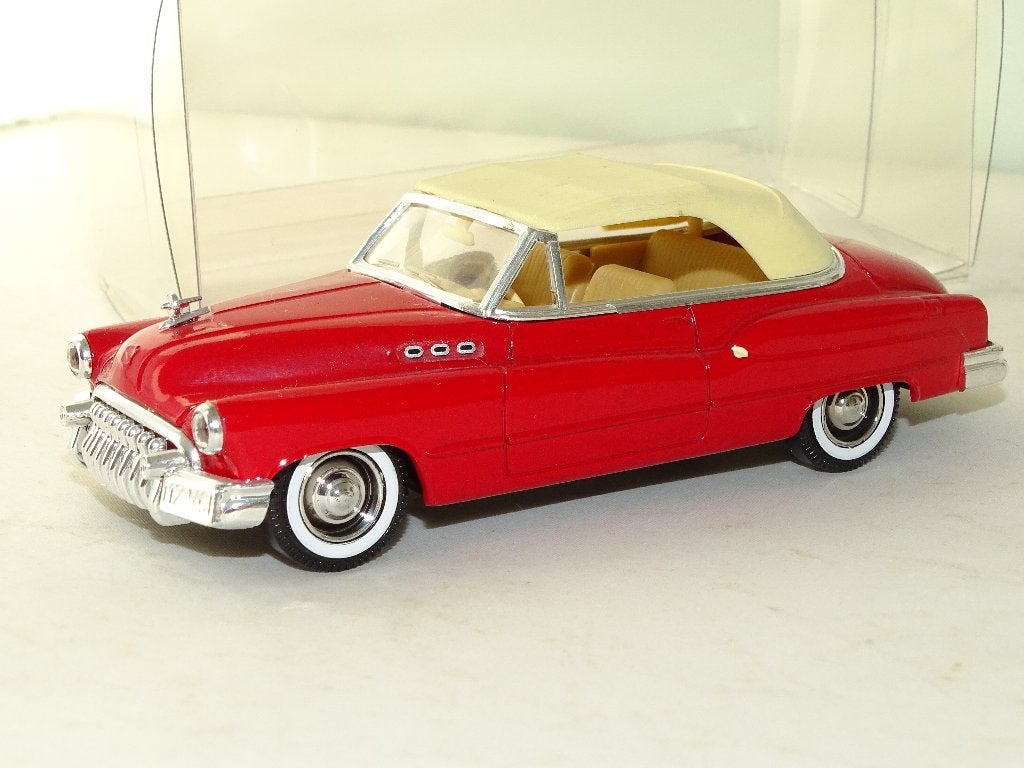 1/43 Solido Buick 1950 cabrio rood, Ophalen of Verzenden, Zo goed als nieuw, Auto, Solido
