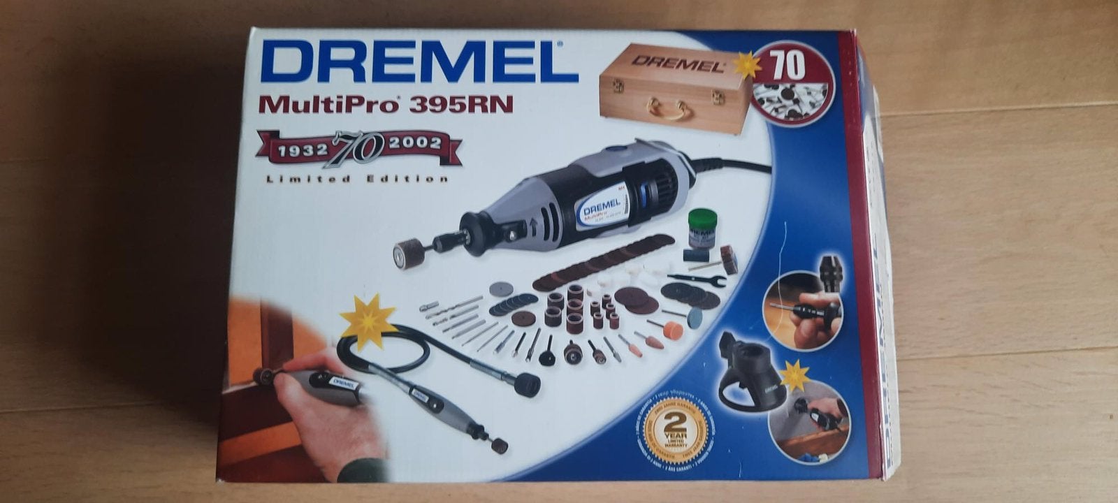Dremel 395RN multitool Limited Edition 70 jr. +/- 70-delige, Overige merken, 1:32 tot 1:50, Overige typen, Ophalen of Verzenden