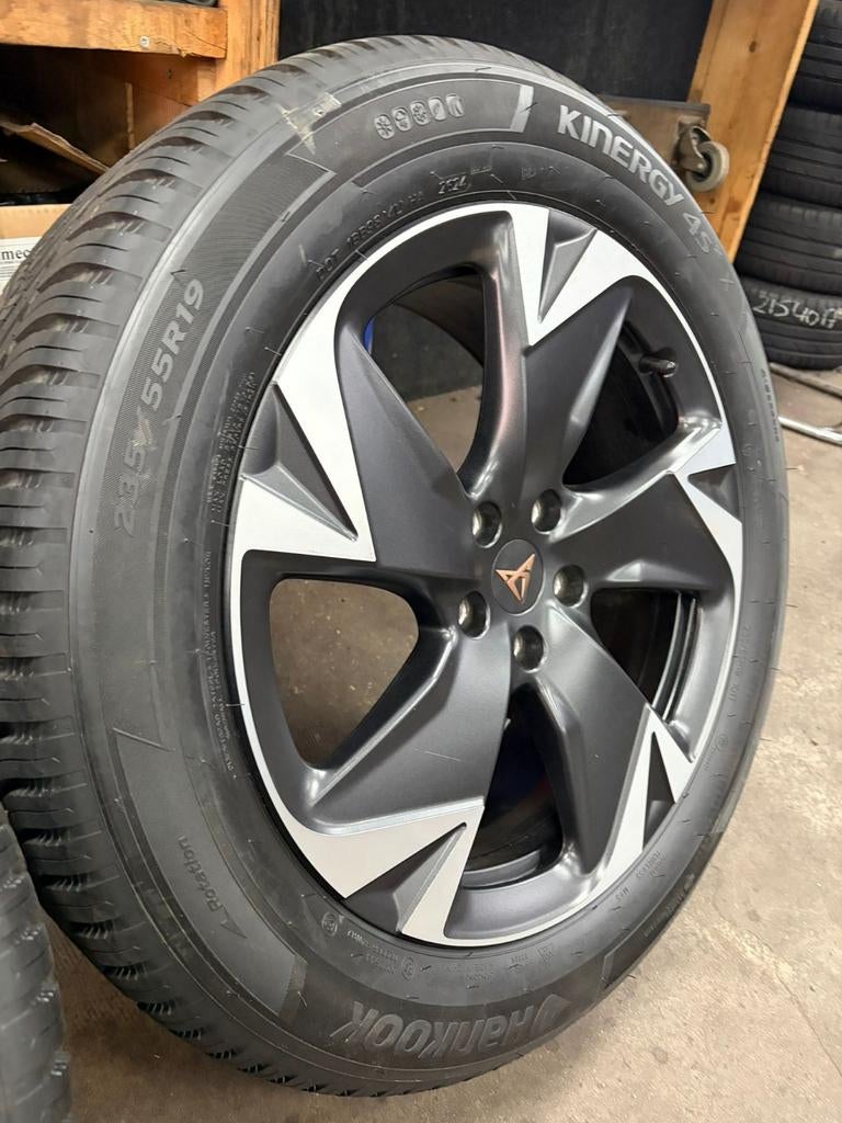 19 INCH CUPRA TAVASCAN ALLSEASON BANDEN VELGEN 5X112, 19 inch, Banden en Velgen, Nieuw, Ophalen of Verzenden