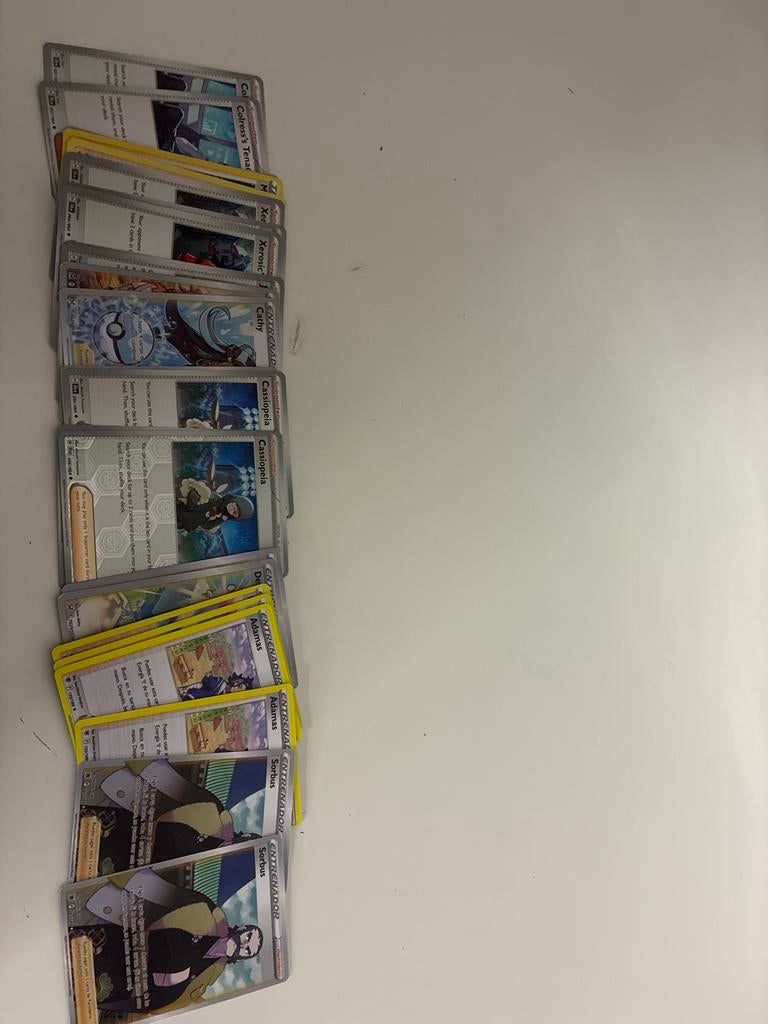 26 Pokémon Trainer Kaarten - Diverse Trainers, Verzenden