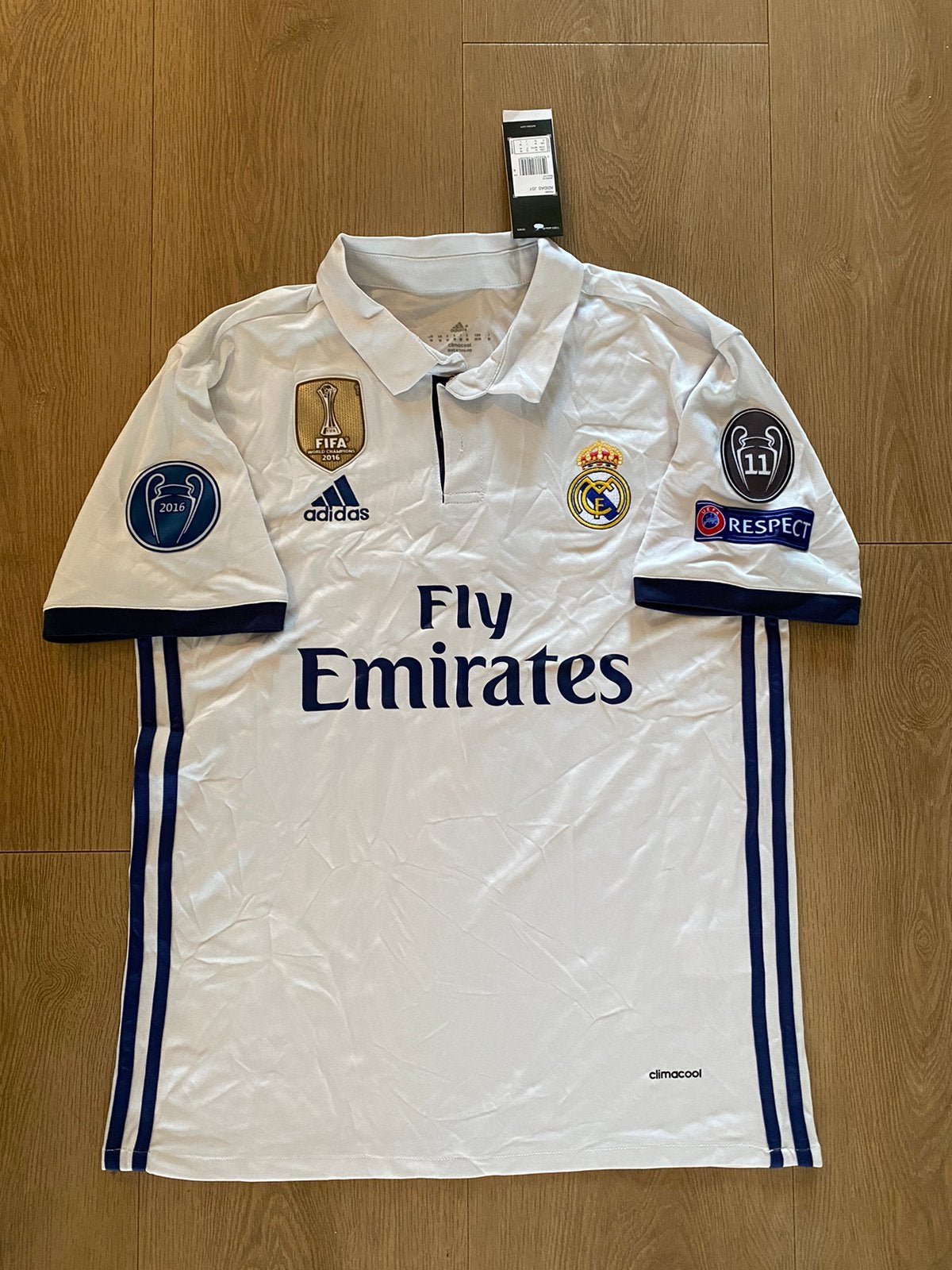 Real Madrid Ronaldo shirt retro, Maat M, Ophalen of Verzenden, Nieuw, Shirt