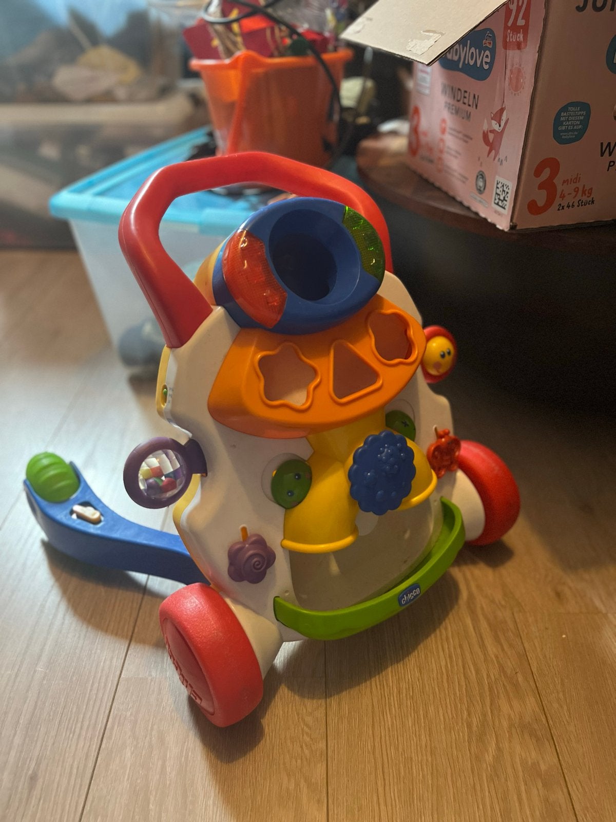 Chicco Baby Walker: Loopwagen en Activiteitencentrum, Ophalen, Gebruikt, Overige typen, Met geluid