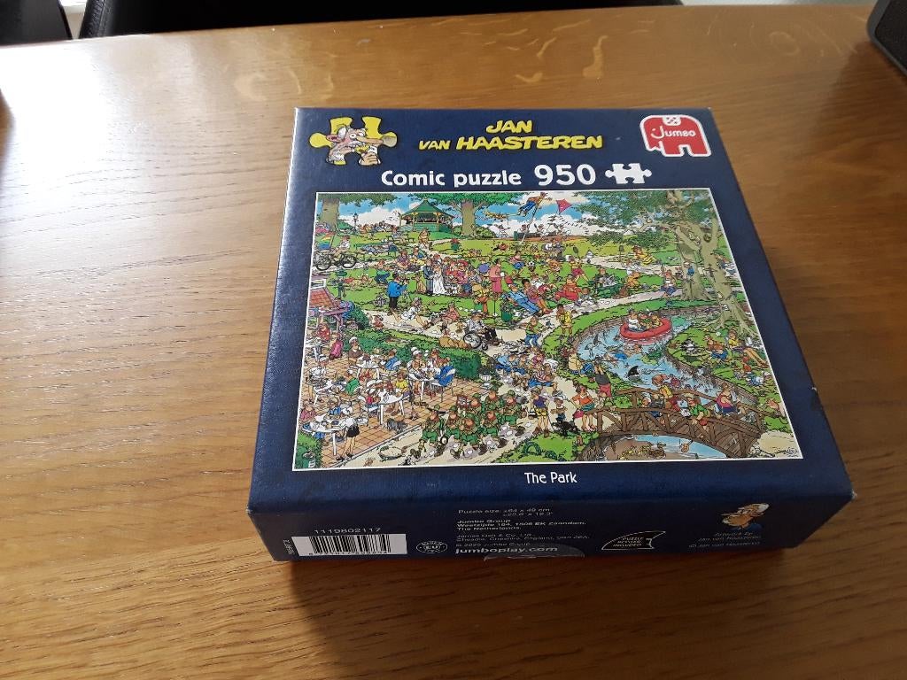 2 Puzzels Jan van Haasteren, Ophalen of Verzenden, 500 t/m 1500 stukjes, Zo goed als nieuw, Legpuzzel