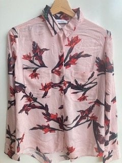 Roze bloesje, blouse van Samsoe & Samsoe mt. 152/158, Meisje, Overhemd of Blouse, Ophalen of Verzenden, Zo goed als nieuw