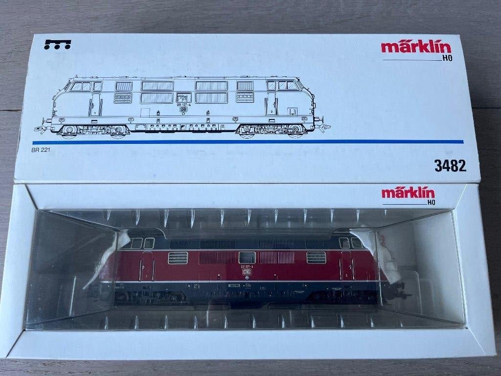 Marklin 3482 ho locomotief nieuwstaat, Wisselstroom, Locomotief, Verzenden, Nieuw