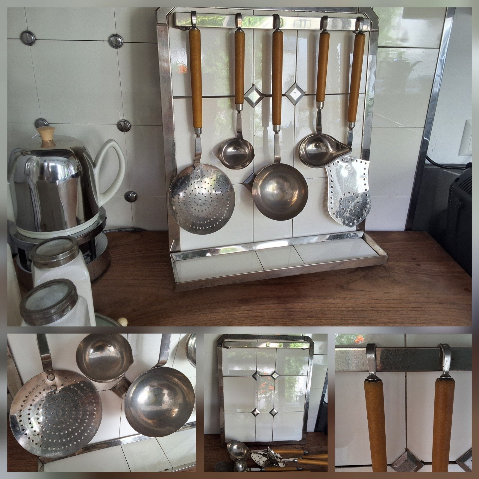 Danischburg lepelrek compleet jaren 50, mid century, Ophalen